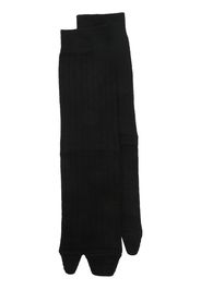 Maison Margiela ribbed-knit wool socks - Nero