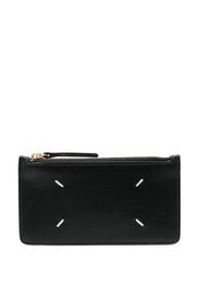 Maison Margiela leather stitch wallet - Nero