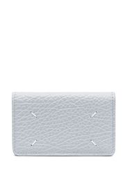 Maison Margiela four-stitch folding cardholder - Blu