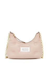 Maison Margiela logo-patch quilted shoulder bag - Rosa