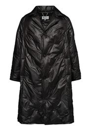 Maison Margiela padded nylon trenchcoat - Nero