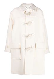 Maison Margiela single-breasted panelled coat - Toni neutri