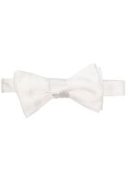 Maison Margiela pre-tied silk bow tie - Bianco