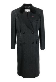 Maison Margiela double-breasted wool coat - Grigio