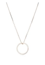 Maison Margiela thin-band pendant necklace - Argento