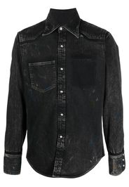 Maison Margiela front press-stud fastening jacket - Nero