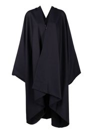 Maison Margiela wrapped draped coat - Blu