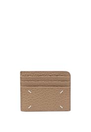 Maison Margiela Four Stitch logo cardholder - Toni neutri