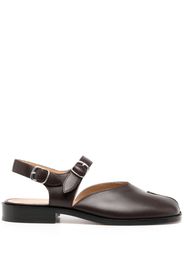 Maison Margiela Tabi-toe leather sandals - Marrone