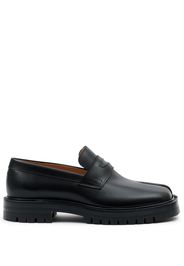 Maison Margiela split-toe leather loafers - Nero