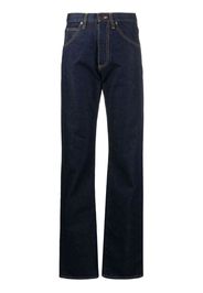 Maison Margiela high-waisted straight-leg jeans - Blu