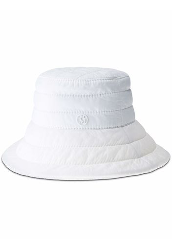 Maison Michel Charlotte waterproof bucket hat - Bianco