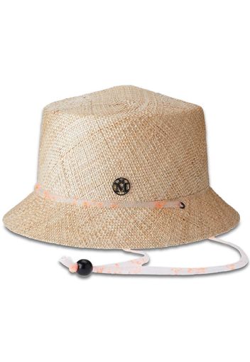 Maison Michel Arsene raffia cloche hat - Toni neutri