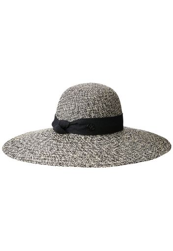 Maison Michel Blanche straw capeline hat - Bianco