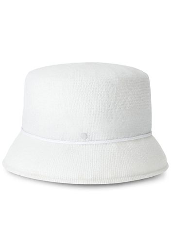 Maison Michel Cappello bucket Mini New Kendall - Bianco