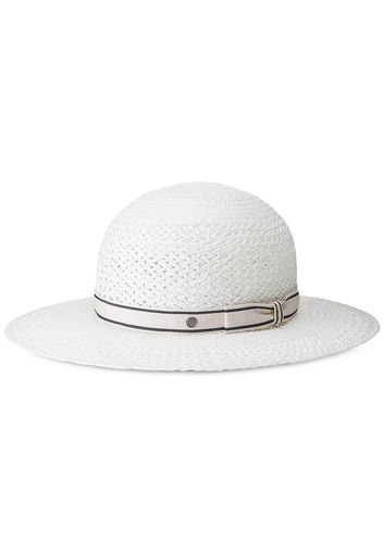 Maison Michel Cappello intrecciato New Alice - Bianco