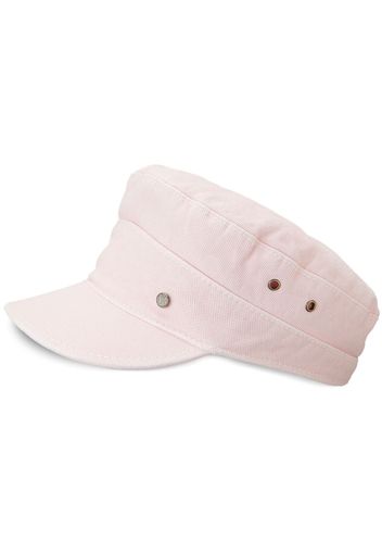 Maison Michel Cappello Romy con occhielli - Rosa