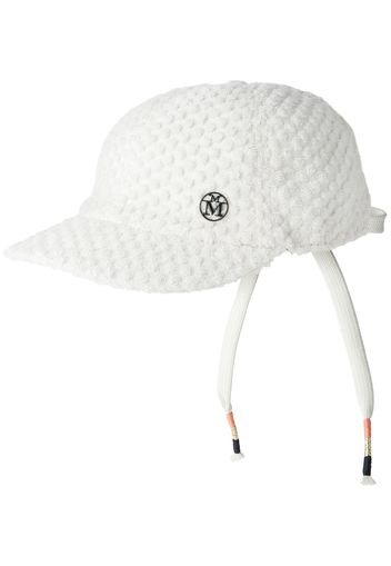 Maison Michel Gareth tie-fastening cap - Bianco