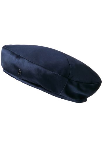 Maison Michel New Billy silk beret - Blu