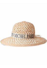 Maison Michel Mara straw sun hat - Marrone