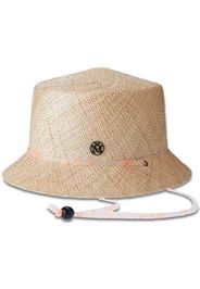 Maison Michel Arsene raffia cloche hat - Toni neutri