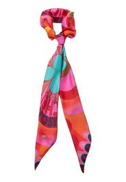 Maison Michel Foulard con stampa - Rosa