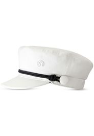 Maison Michel New Abby cotton sailor cap - Bianco