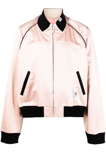 Maison Mihara Yasuhiro Dog or Cat bomber jacket - Rosa