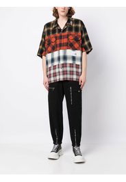 Maison Mihara Yasuhiro +BODY RAMY 8 layered plaid shirt - Multicolore