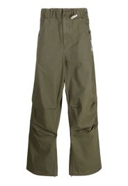 Maison Mihara Yasuhiro Pantaloni a gamba ampia - Verde