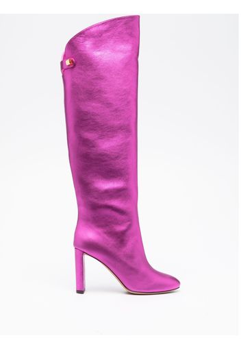 Maison Skorpios Adriana 90mm knee-high boots - Rosa