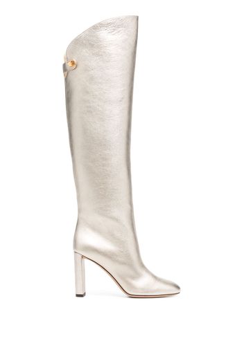 Maison Skorpios Adriana 90mm knee-high boots - Oro