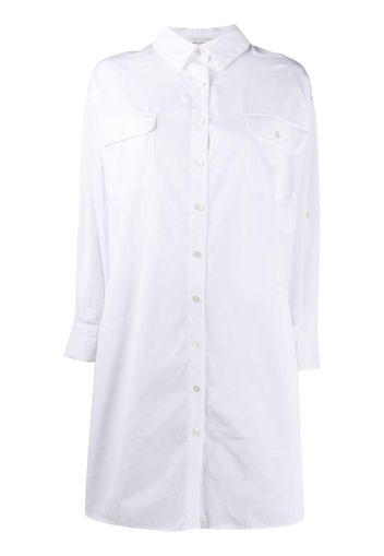 two-tone long shirt