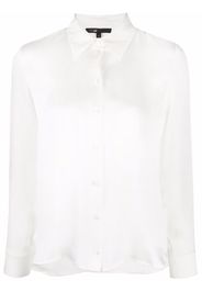 Maje silk button-up shirt - Bianco