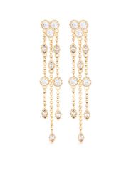 Maje crystal-embellished drop earrings - Oro