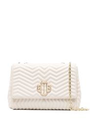 Maje Clover quilted crossbody bag - Toni neutri