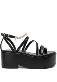 Maje Sandali con decorazione - Nero