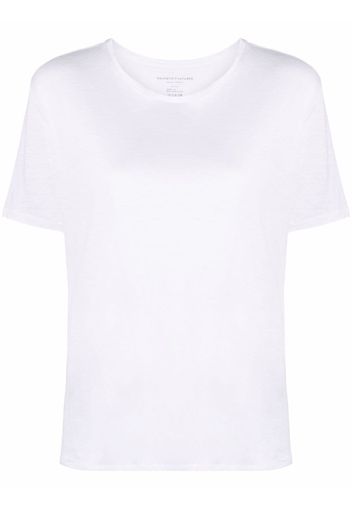 Majestic Filatures lightweight round-neck T-shirt - Bianco