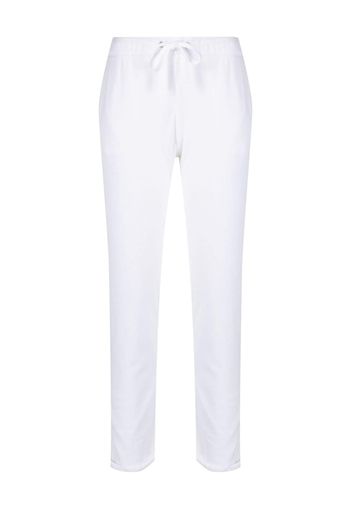 Majestic Filatures drawstring straight-leg trousers - Bianco