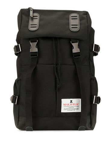 Double Belt logo backpack