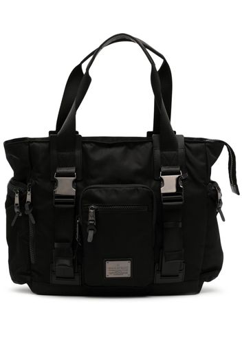 Makavelic Borsa tote con zip - Nero