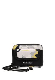 Makavelic logo camouflage-print wallet - Nero