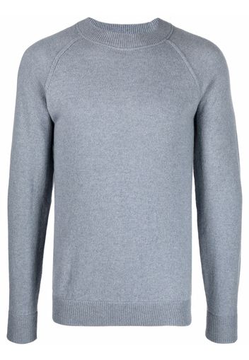 Malo crew-neck wool jumper - Blu