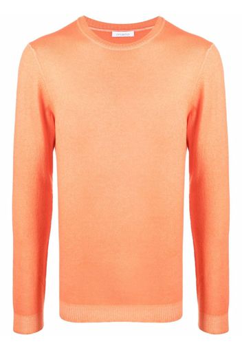 Malo fine-knit cashmere-blend jumper - Arancione