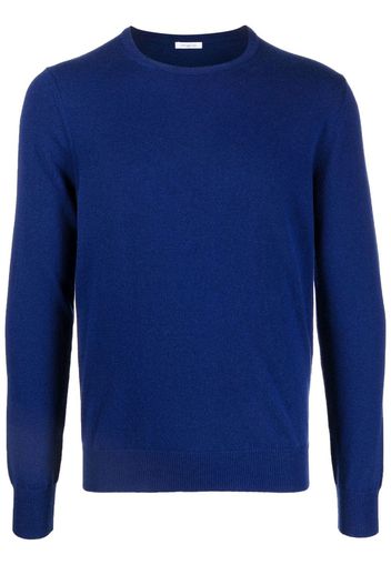 Malo round-neck knit jumper - Blu