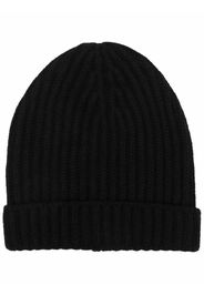 Malo chunky-knit beanie - Nero