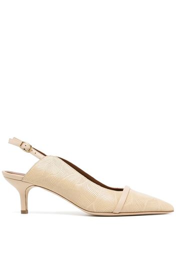 Malone Souliers Marion 40mm slingback pumps - Bianco