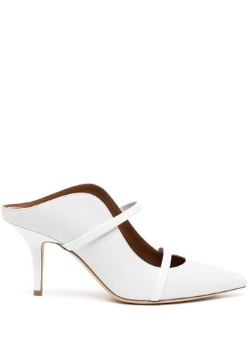 Malone Souliers Mules Maureen 70mm - Bianco