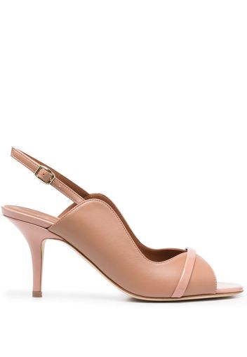 Malone Souliers Jenny 70mm slingback sandals - Toni neutri