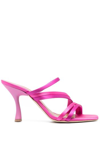 Malone Souliers 100mm sculpted heel sandals - Rosa